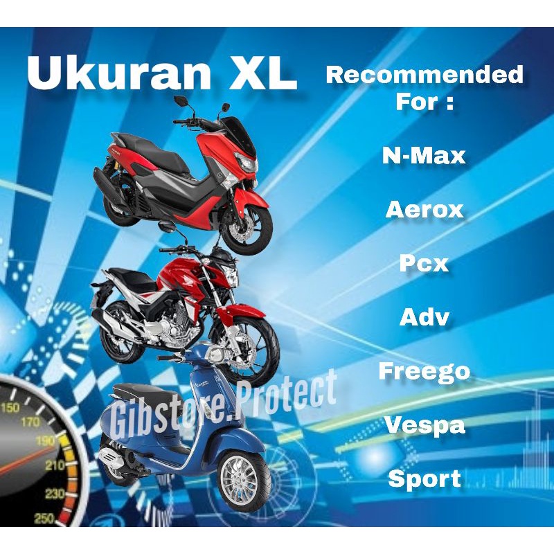 Cover Sarung Motor Transparan Bening Mantel Motor Waterproof Anti Air Untuk Motor Pcx Adv Nmax Aerox Beat Vario Scoopy Mio Fino Genio Xride Spin Cbr Megapro Vixion R15 R14 Ninja Tiger Megapro Satria Sonic Supra Shogun Jupiter