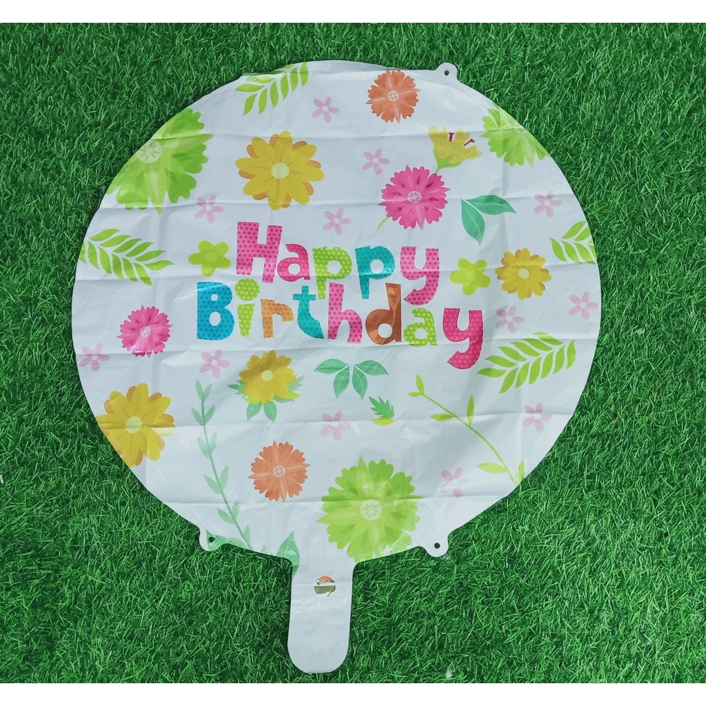 Balon Ultah Foil Motif Karakter