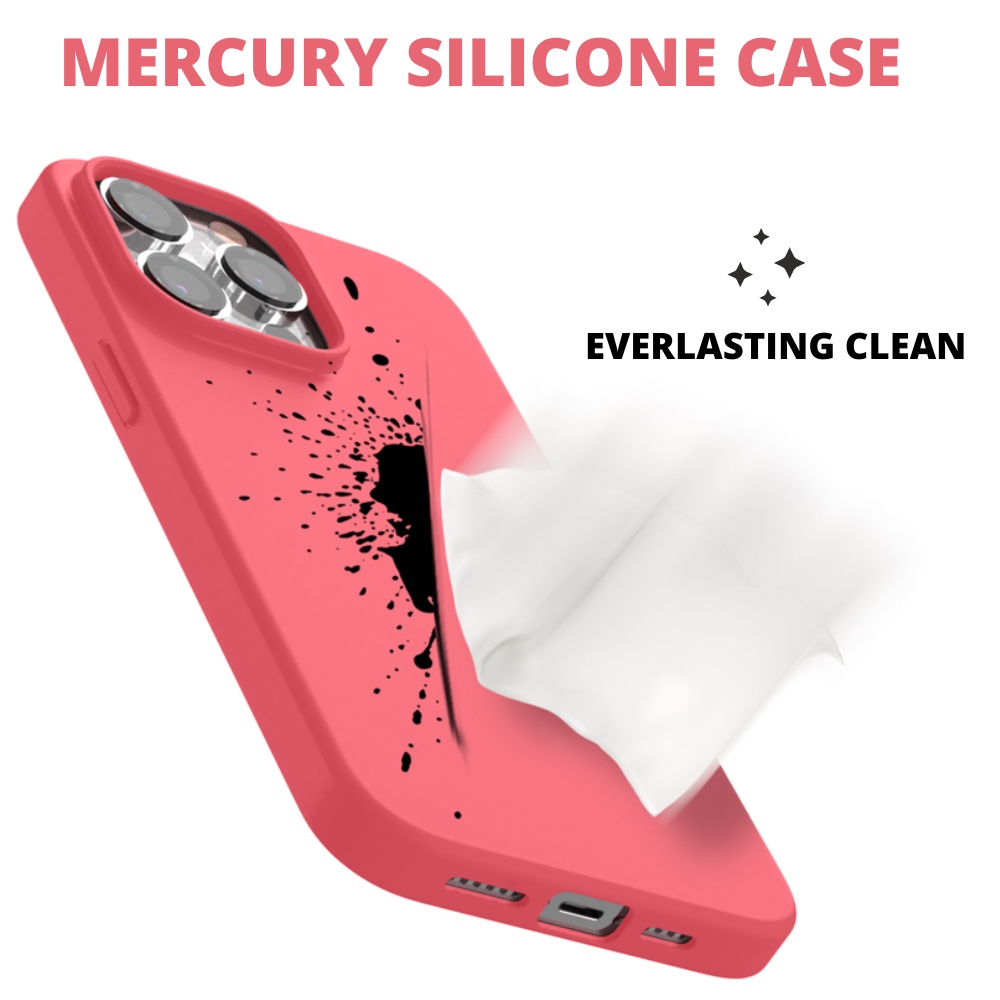 Case Samsung Galaxy S21 Plus Ultra S21Fe S21 Fe Casing Mercury Goospery Silicone Silikon Soft Slim M