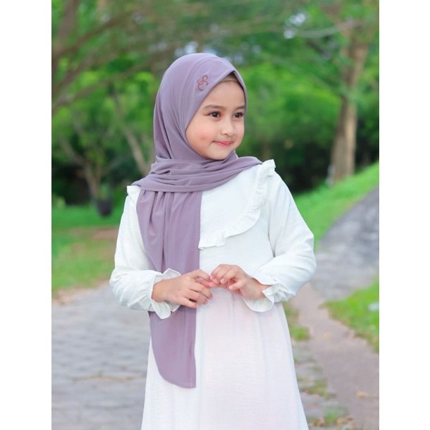 HIJAB INSTAN ANAK PREMIUM/ BERGO SHAHIN size M dan L