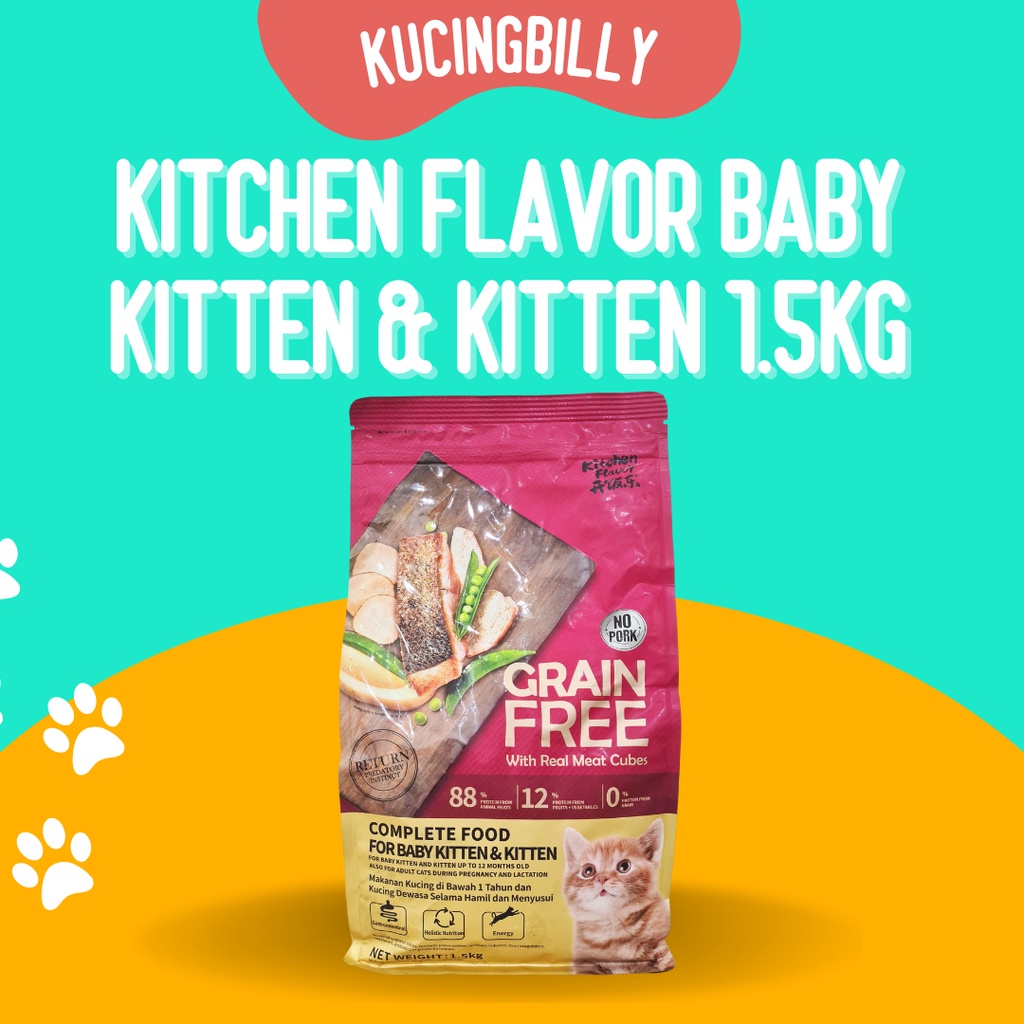 Kitchen flavour Baby kitten &amp; kitten 1.5kg