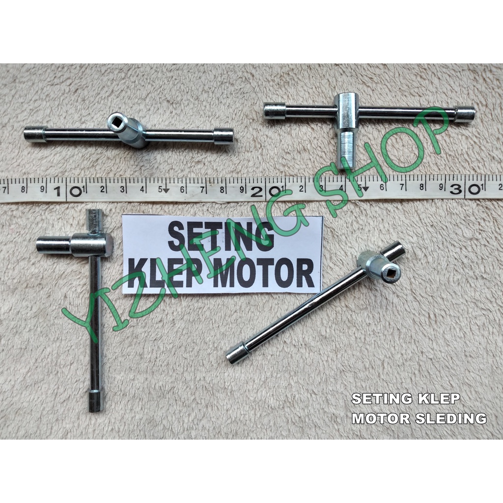 KUNCI SET KLEP MOTOR SLEDING