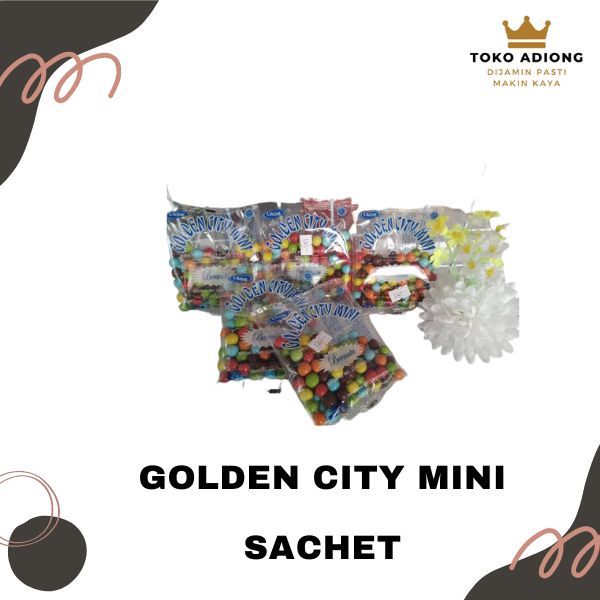 

PERMEN COKLAT - L'AGIE GOLDEN CITY MINI 50 GR