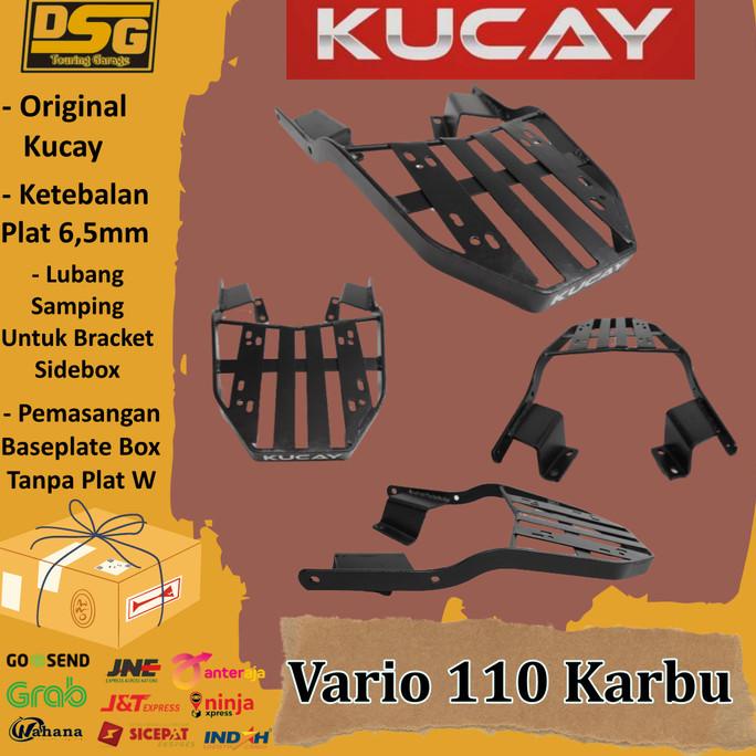Breket box statis kucay motor vario 110 karbu