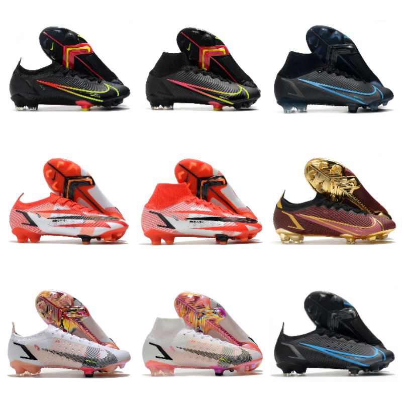 Sepatu Bola Import BNIB / Nike Mercurial Superfly 8 Elite FG / Nike Mercurial  Vapor 14 Elite FG/ Or