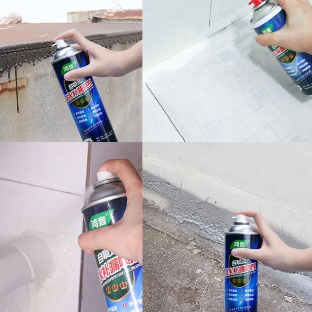 

Spray Anti Bocor Original Waterproof Leakproof Spray Ajaib Tahan Air - Hitam 700ml