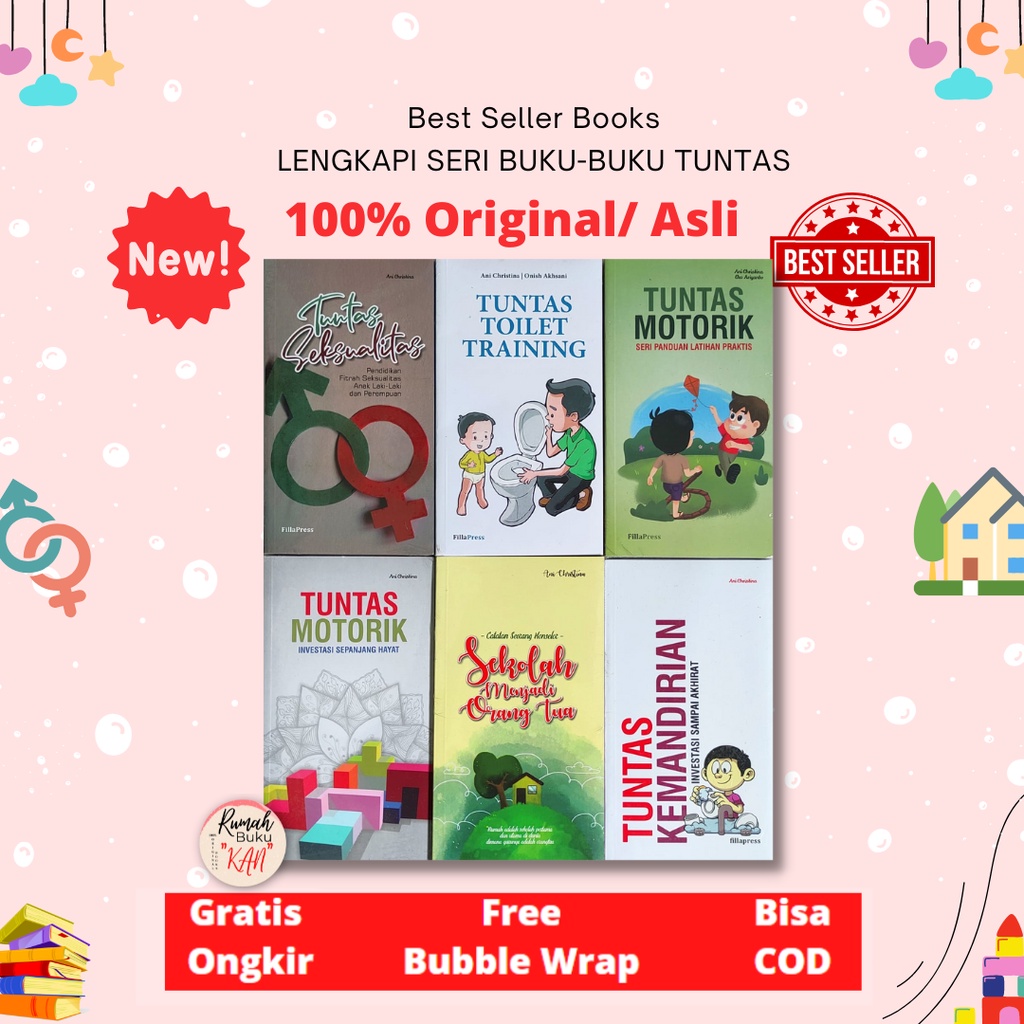 BUKU TUNTAS MOTORIK - TUNTAS KEMANDIRIAN - TUNTAS SEKSUALITAS - TUNTAS MOTORIK SERI PANDUAN - TUNTAS