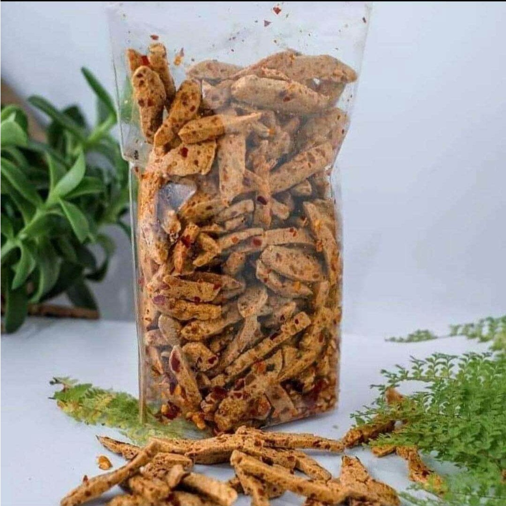 

Basreng stik Bumbu Basah Daun jeruk/Basreng pedas 100 gram seblak ibu yoyoh