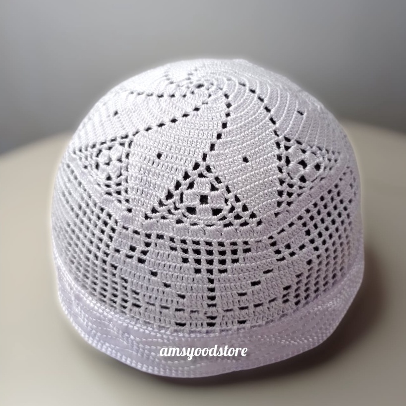 Peci Rajut Madinah Saudi Lokal Premium Saudi Peci bangladesh/Peci Rajut Madinah Original Peci Bangla