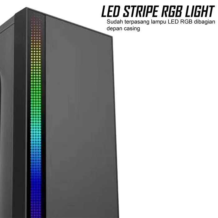 Casing Power Up Element 915 LED Stripe RGB + PSU 500W