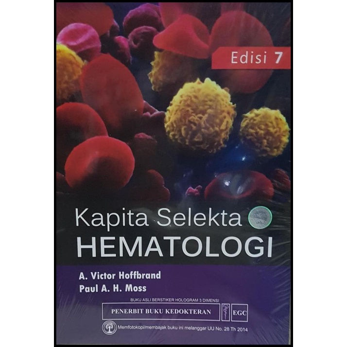 [Original] Kapita Selekta Hematologi Edisi 7 - A.Victor Hoffbrand