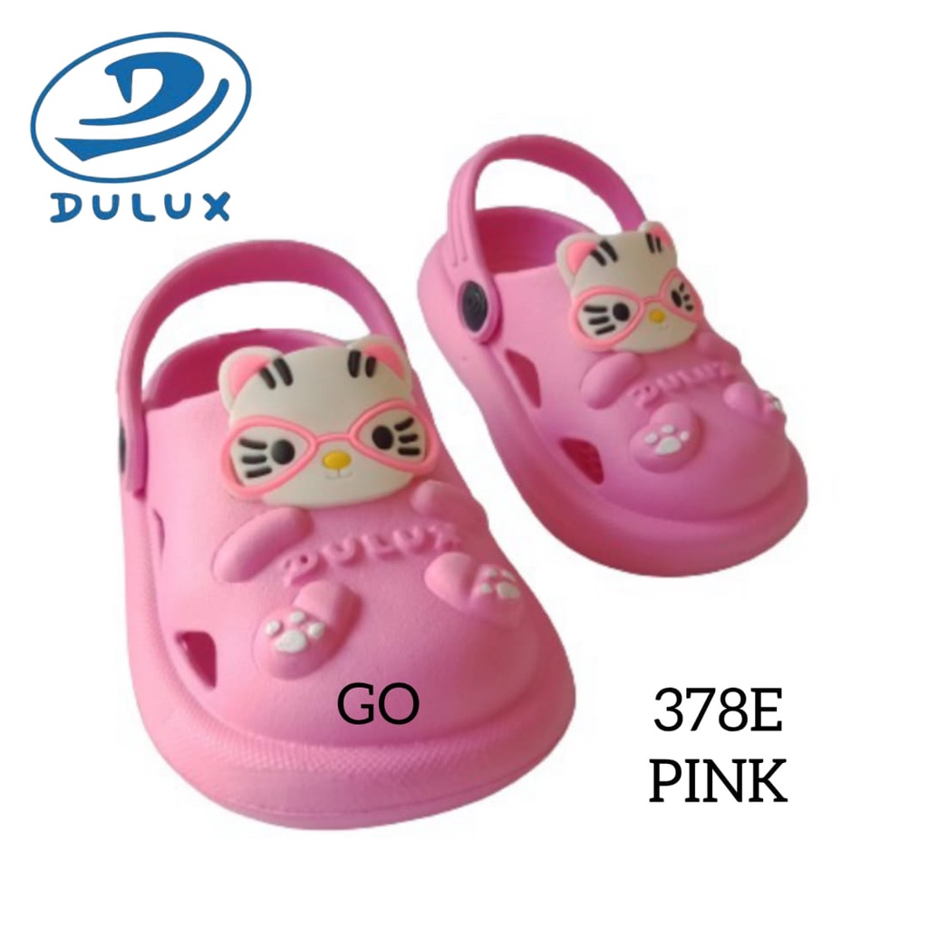 gof DULUX 378E Hello Kitty Sandal Baim Anak Perempuan Model Karakter Hello Kitty Lucu Terbaru ukuran 20-25