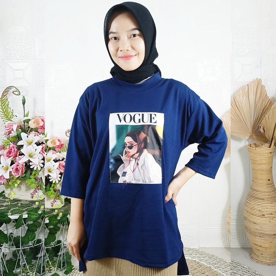 ATASAN FASHION WANITA OVERSIZE CANTIK CHIC ELEGANT CARLINA