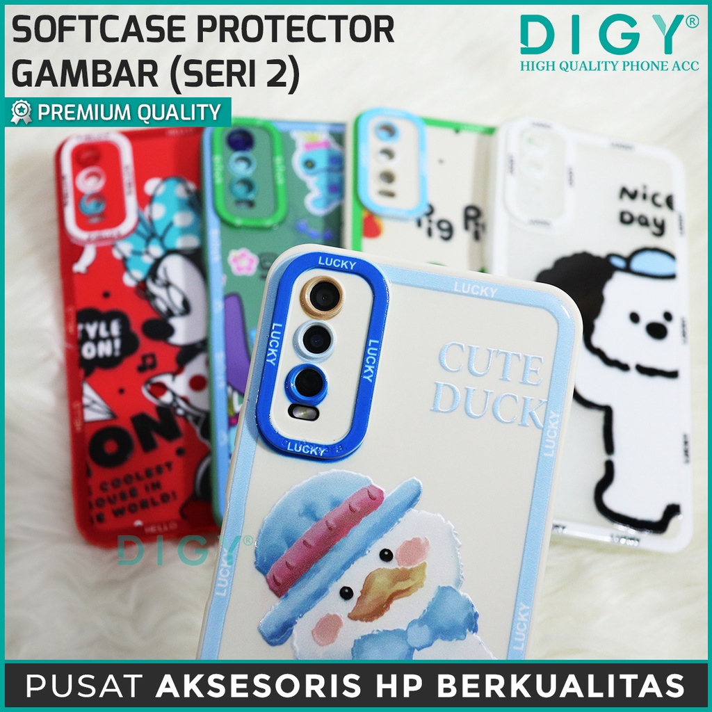 Softcase Protector Gambar OPPO A11K/A5S/A7  A16  A3S/A5  NARZO 50A  (Ada pelindung kamera)