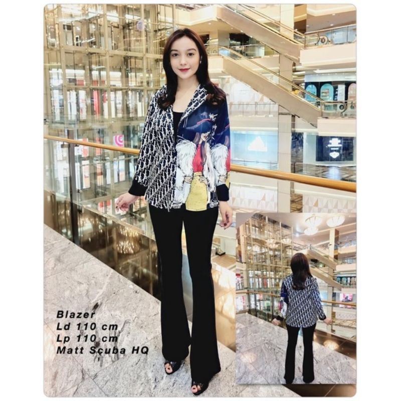 BLAZER ATASAN KOREA WANITA IMPORT