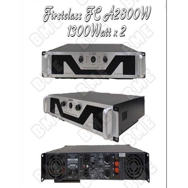 POWER AMPLIFIER FIRSTCLASS FCA2800W / FIRST CLASS FC A2800W NEW