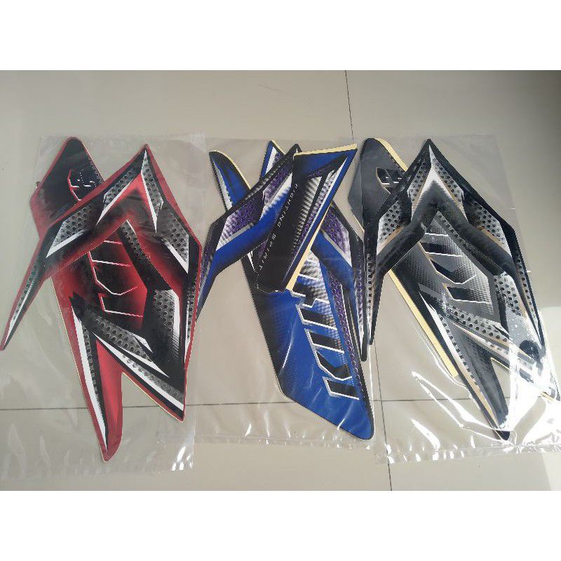 striping stiker lis les body motor rx king 2008