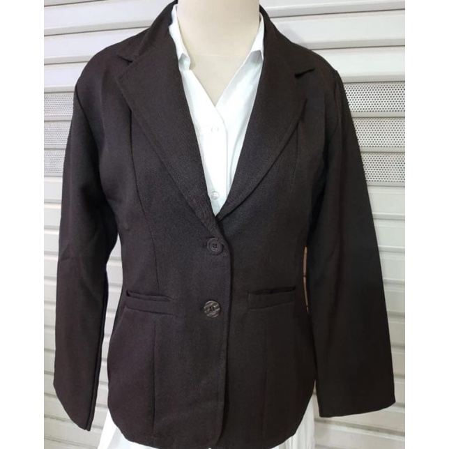 AURA - JAS HITAM WANITA / BLAZER HITAM WANITA / JAS HITAM / JAS KANTOR / BLAZER KANTOR