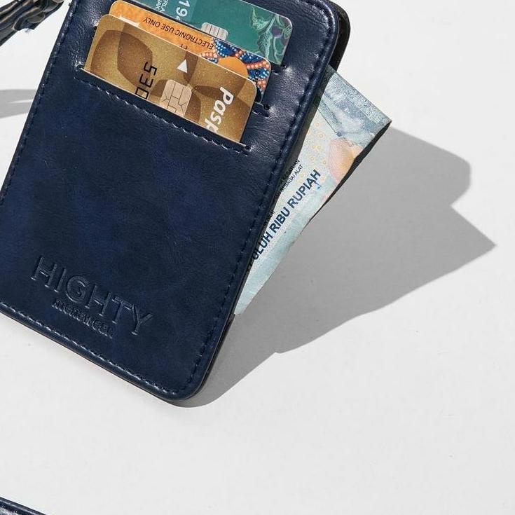 HIGHTY Navy Cardholder Lanyard