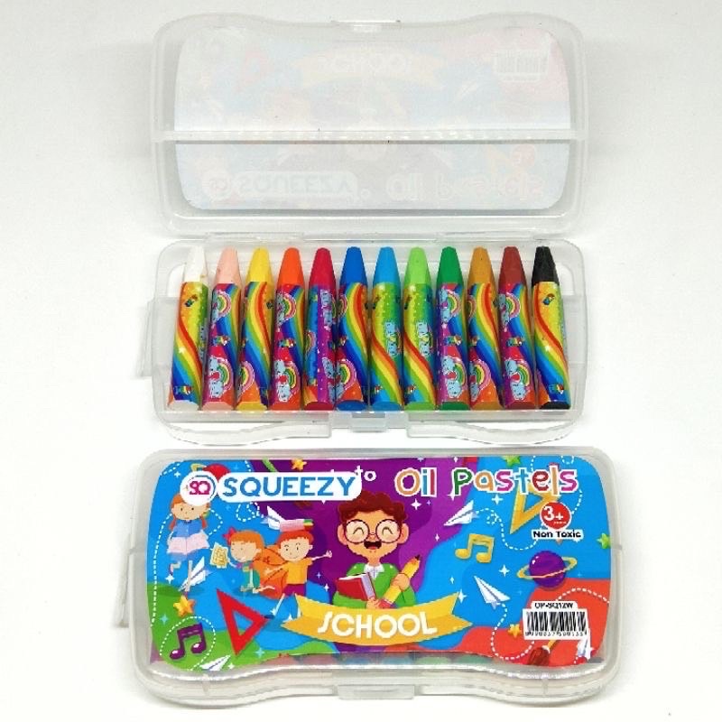 Crayon Mewarnai anak 12 Warna Crayon Murah /Krayon