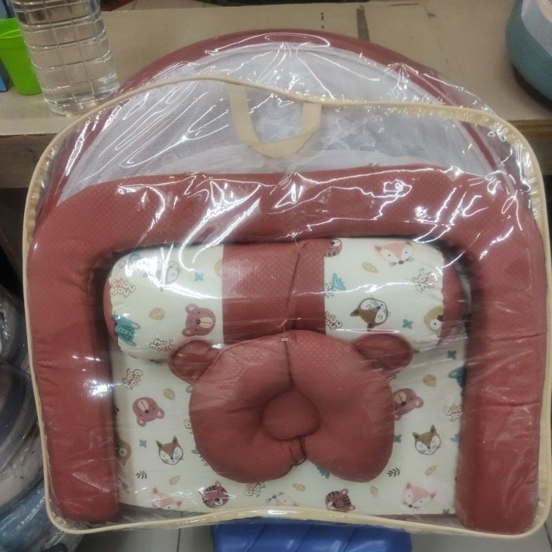 Baby Joy Kasur bayi Sofa + Kelambu seri Little Forest BJK4020