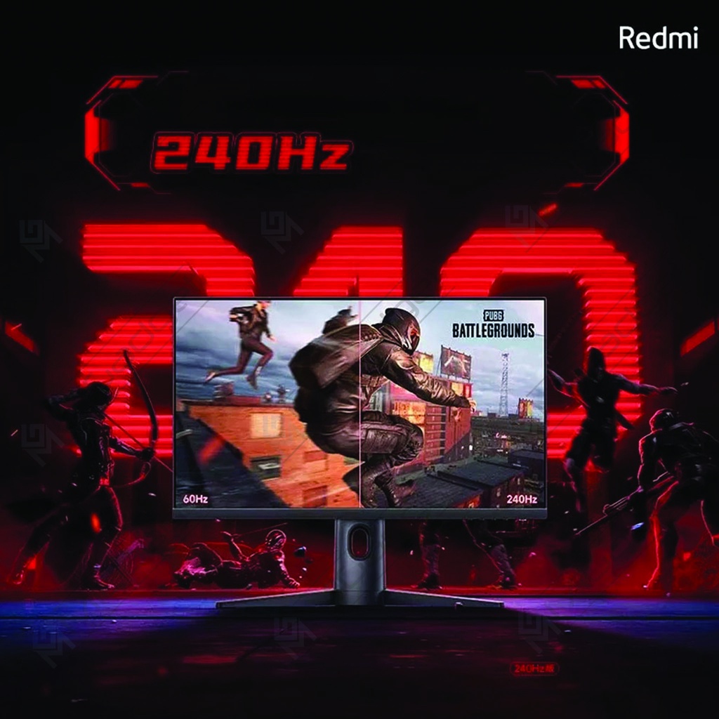 Led Monitor Gaming Redmi RMGMNT238HF 23.8&quot; 240Hz 1080P AMD Free-Sync