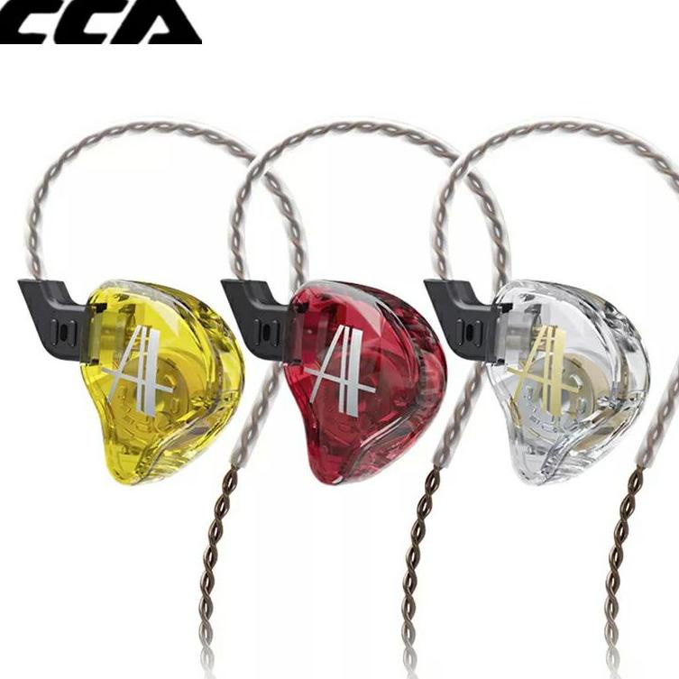 R68Q KZ x CCA CA2 Dynamic Driver In Ear Earphone HiFi full Bass Upgraded KZ EDX