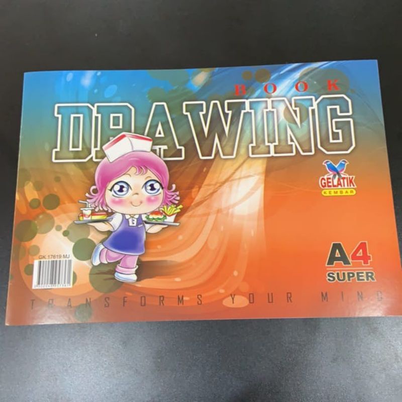 

RK Buku Gambar A4 / Drawing book (1 pack isi 10 pcs)