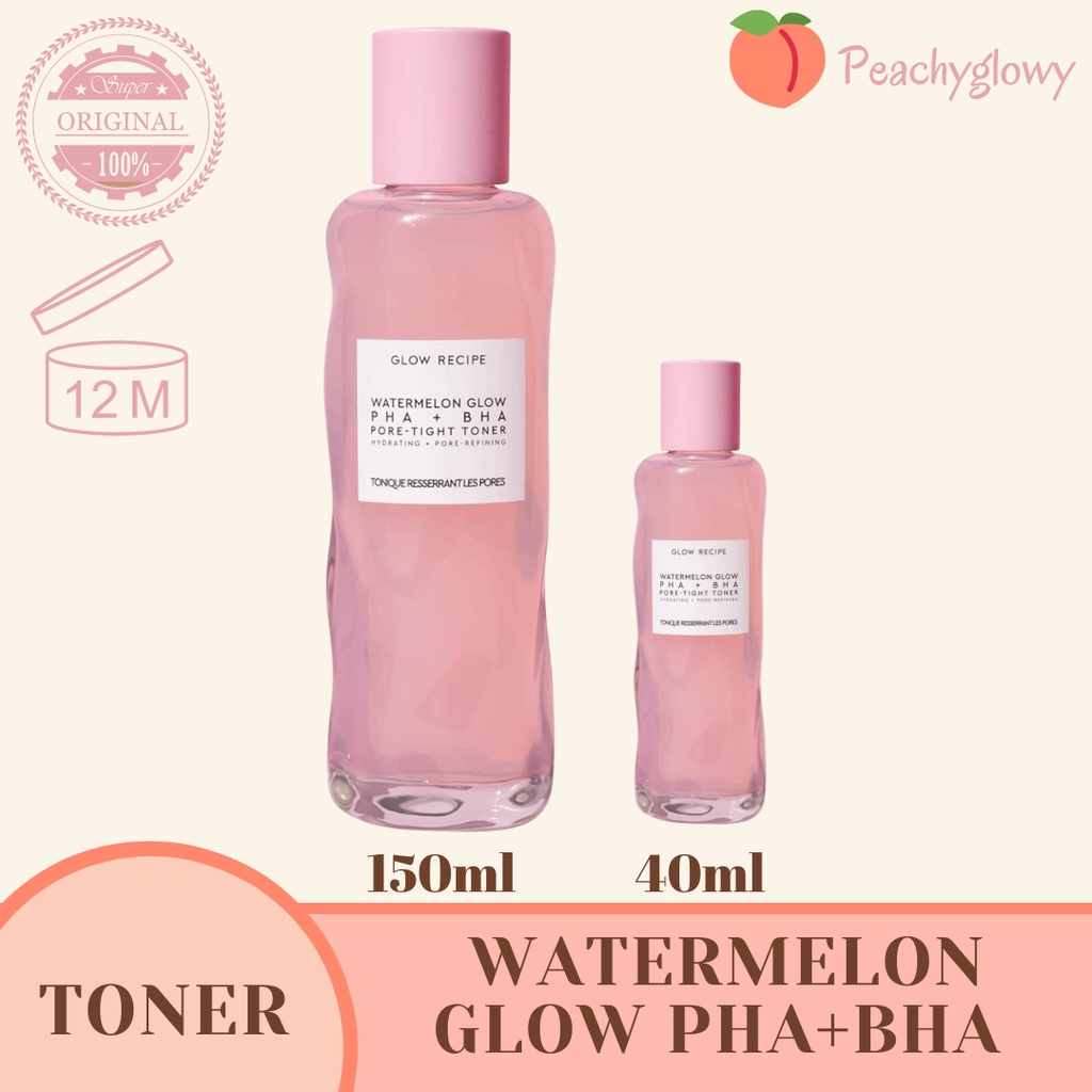 GLOW RECIPE WATERMELON GLOW PHA+BHA PORE TIGHT TONER
