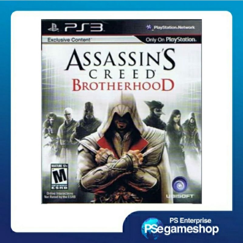 PS3 Assassin's Creed Brotherhood Game with Exclusive Content ( R3 / Eng )