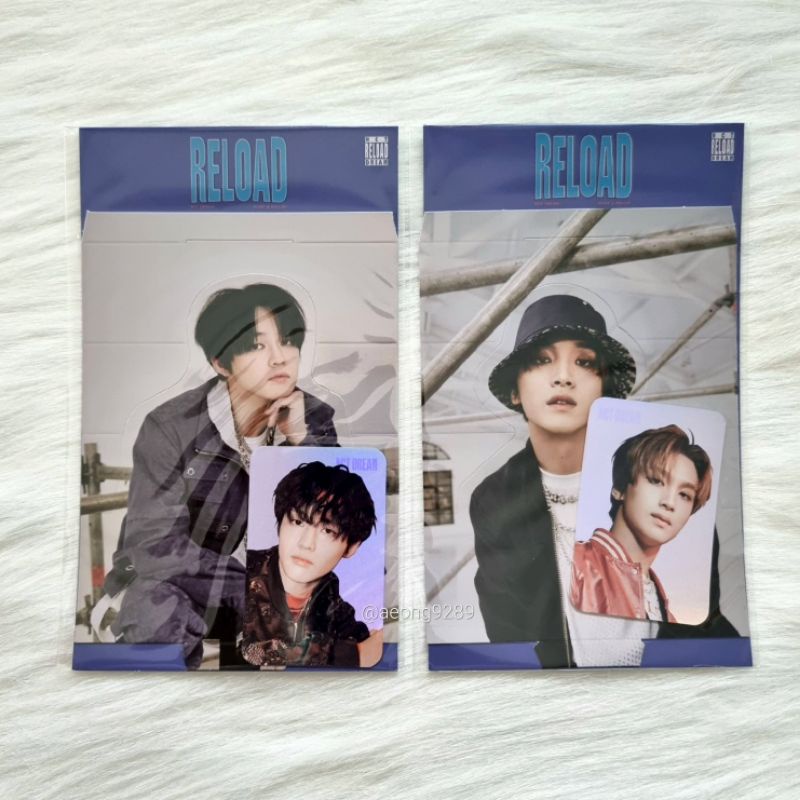 (Ready Stock) Hologram Photocard Set Reload Haechan Chenle
