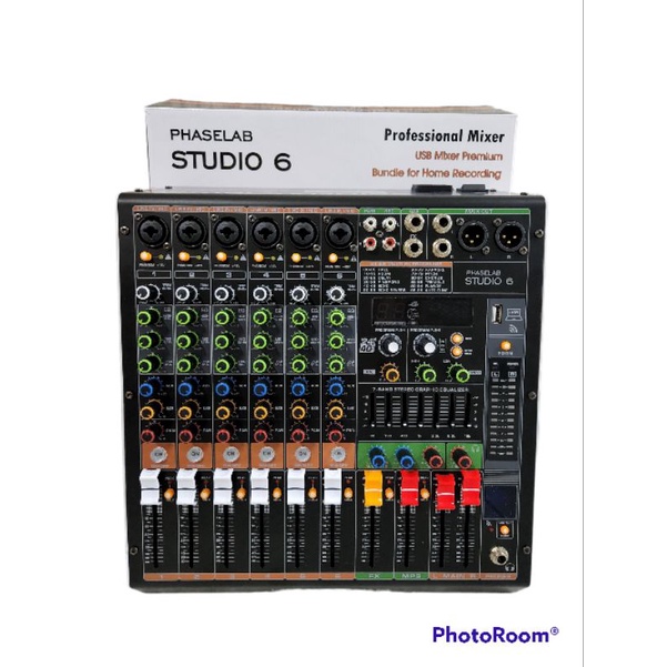 Mixer audio phaselab studio6 studio 6 6CH Soundcard Phase labl