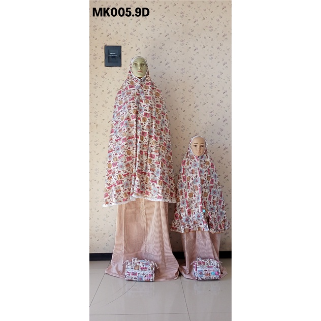 mukenah couple ibu anak / mukenah anak dan ibu / mukenah ibu dan anak 2 tahun
