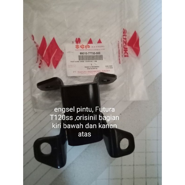 engsel pintu mobil futura T120ss orisinil bagian kiri bawah kanan atas
