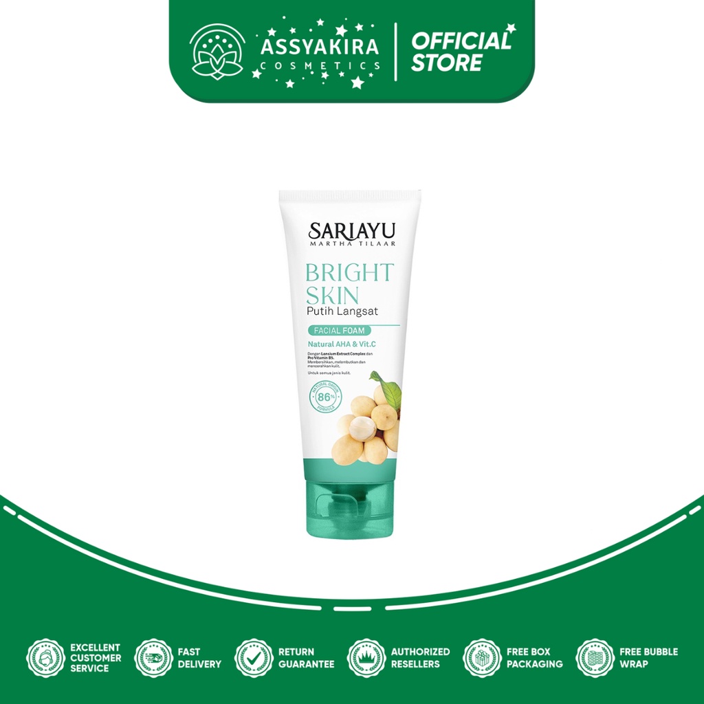 SariAyu Facial Foam Putih Langsat 75gr