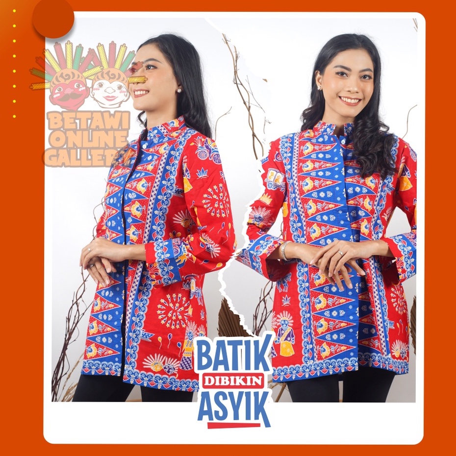 Kemeja Batik Betawi Wanita