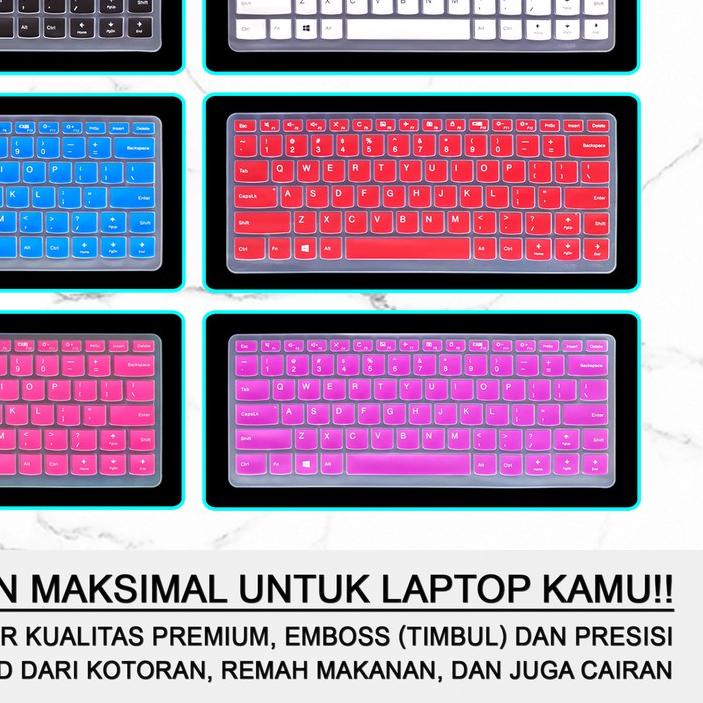 Garskin Laptop Keyboard Screen Protector HP 14s-fq fq0014au fq0020au fq0021au fq0022au Warna Silikon