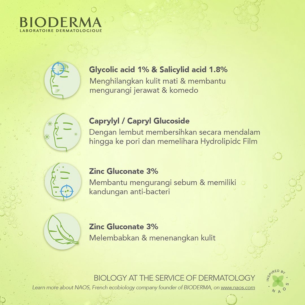 Bioderma Sebium Gel Moussant Actif 200 ml