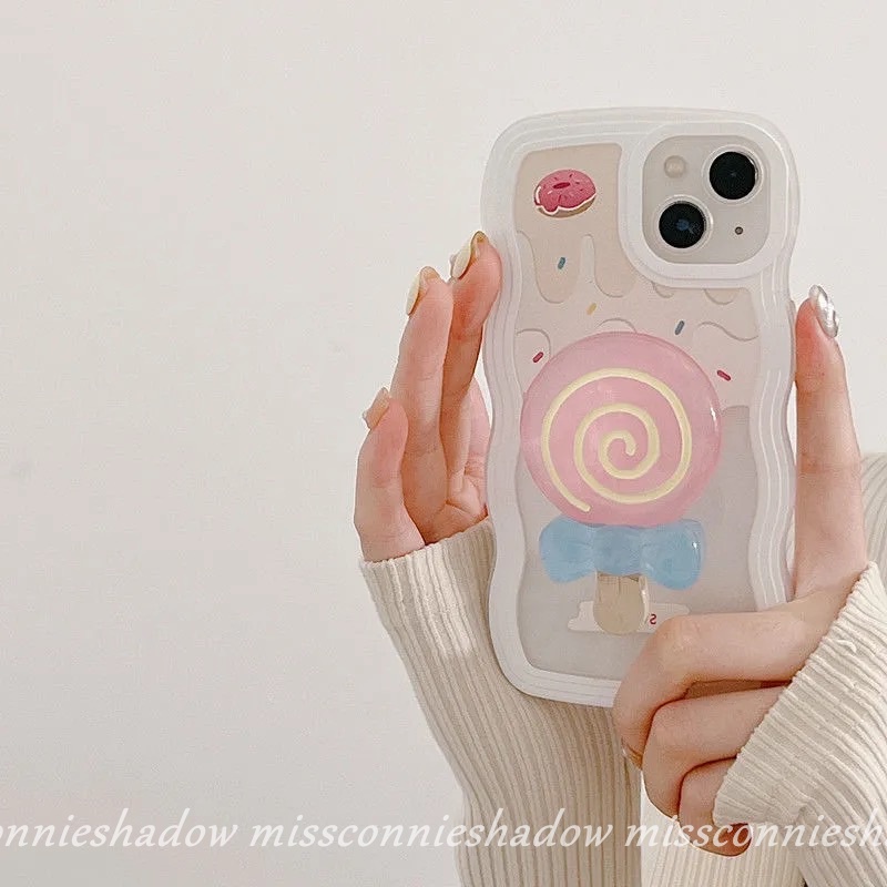 Soft Case TPU Motif Kartun 3D Untuk iPhone 14 Plus 11 14 12 13 Pro MAX 7 8 6 6s Plus X XR XS MAX SE 2020