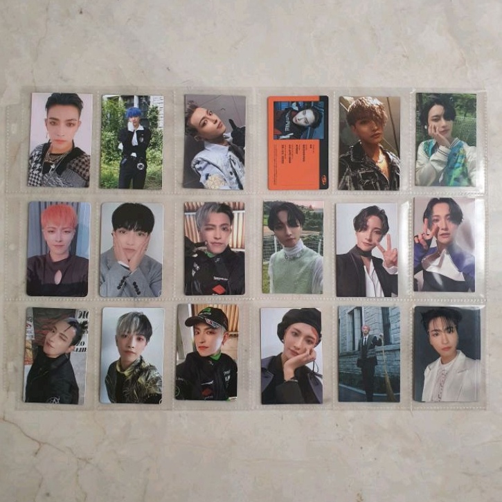 ATEEZ Photocard Hongjoong Seonghwa Ep.Fin Fever pt.1 pt.2 pt.3 Epilogue Movement hello82 Digipack US