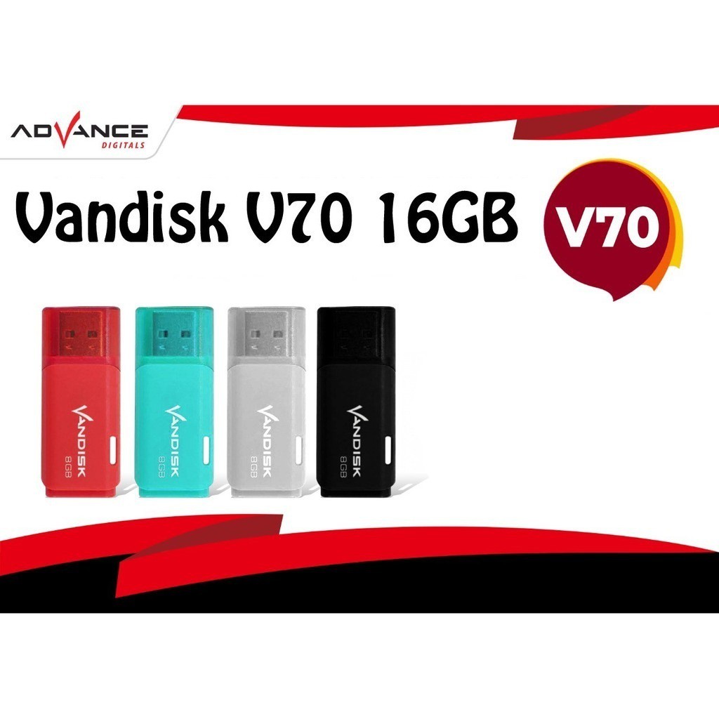 FLASHDISK VANDISK V70 16GB ORIGINAL