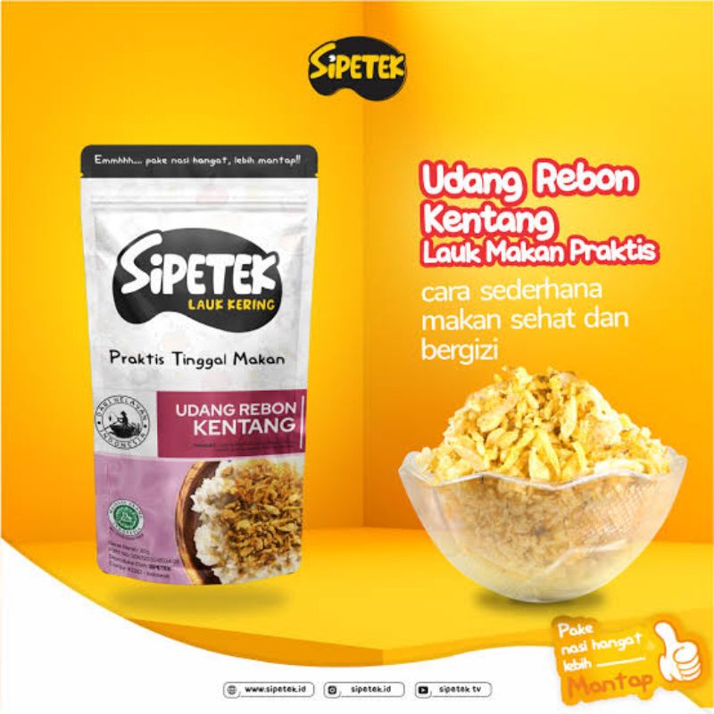 

SIPETEK LAUK PAUK UDANG REBON KENTANG 30GRAM
