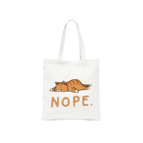 LOVI_ID - Tote Cat Nope _Tas Totebag Wanita