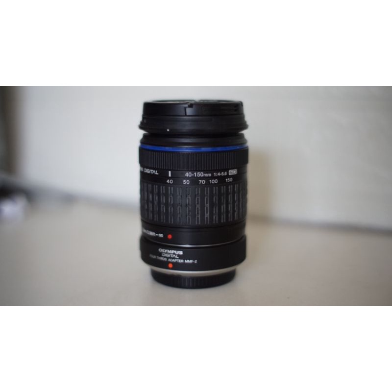 Lensa olympus 40-150mm & adapter fotga om nex