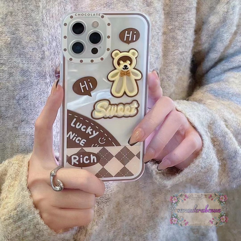 SS111 SOFTCASE 3D BEAR OPPO A17 A17K A3S A1K A5S A7 F9 A12 A11K A15 A15S A16 A16S A31 A8 A36 A76 A96 A37 NEO 7 A57 A39 F1S A59 A9 A5 A52 A92 A53 A33 A54 A55 A57 2022 A77S SB4300