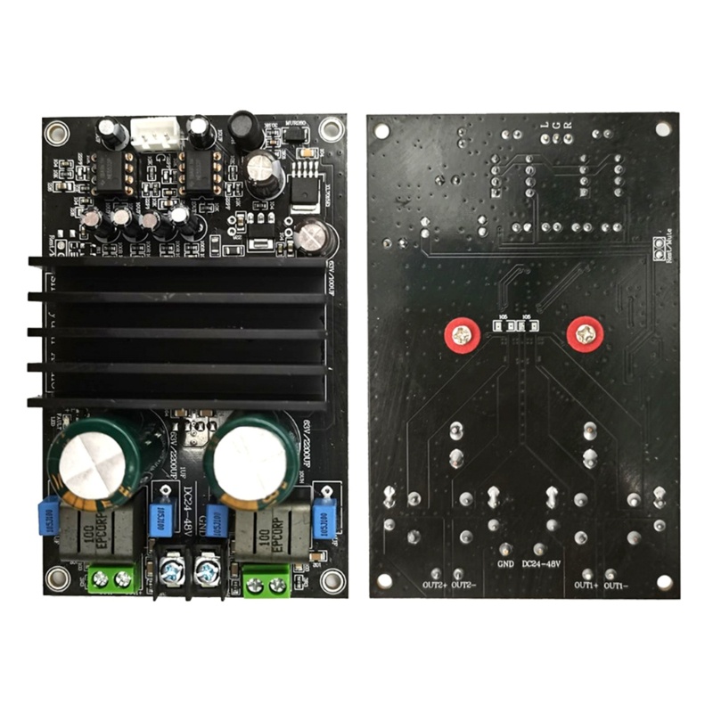 Papan Power Amplifier Digital Stereo TPA3255 300W + 300W 2.0 Channel DC24-40V