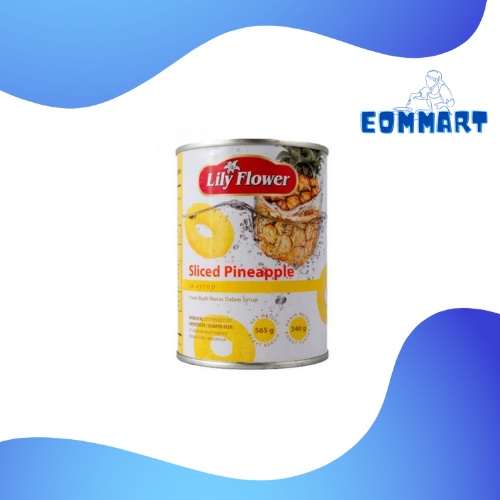 

Lily Flowers Sliced Pineapple/ Nanas Kaleng 565g