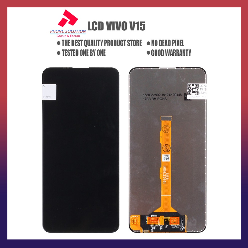 LCD Vivo V15 ORIGINAL 100% Fullset Touchscreen // Supplier LCD Vivo - Garansi 1 Bulan