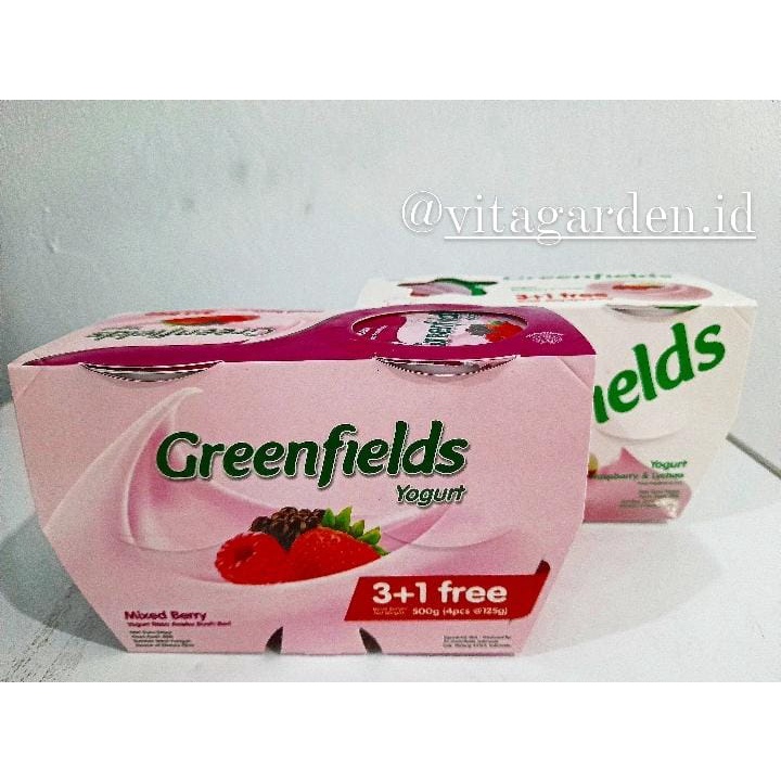 Jual YOGURT GREEK GREENFIELD 1PACK Shopee Indonesia