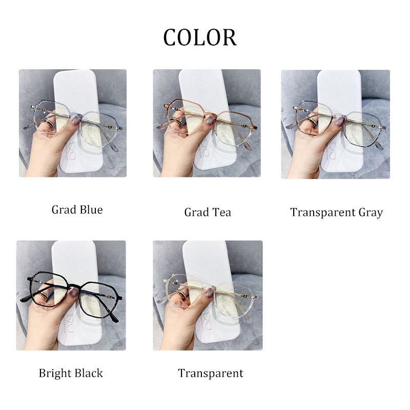 TR90 Kacamata Photochromic Anti Radiasi Minus Untuk Wanita